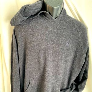 Ralph Lauren Hoodie Sweater Long Sleeve XL- Charcoal Pre-owned. Pouch pocket